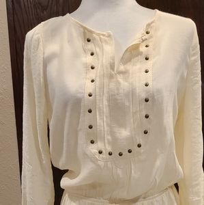 Spoiled blouse. Casual party